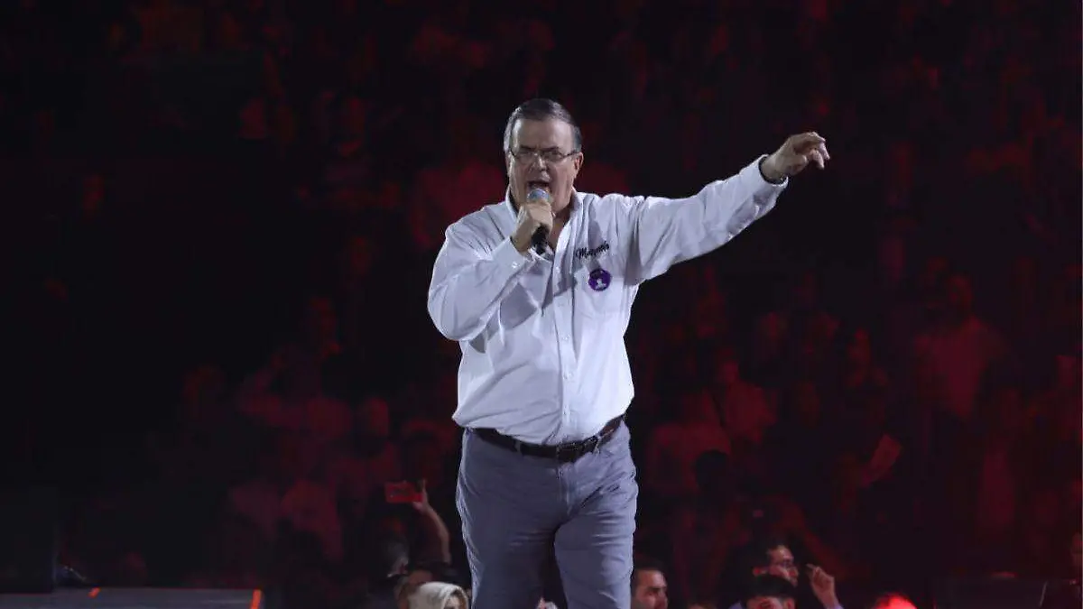 Marcelo Ebrard cierre Arena CDMX